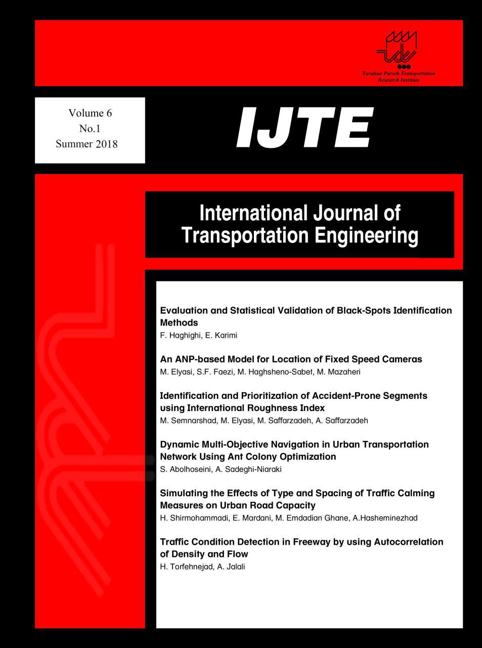 International Journal of Transportation Engineering